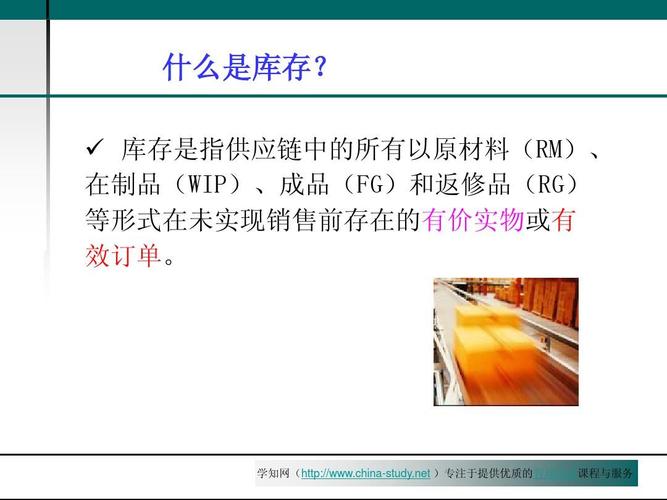 供应链管理中的库存控制ppt